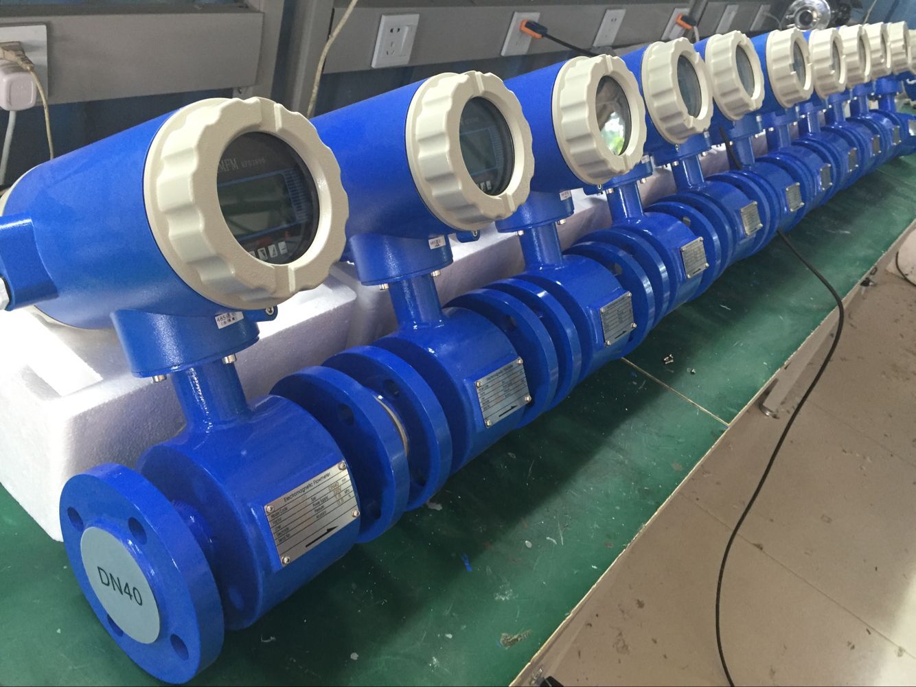 DN50mm電磁流量計，2寸電磁流量計，PN16四氟襯里