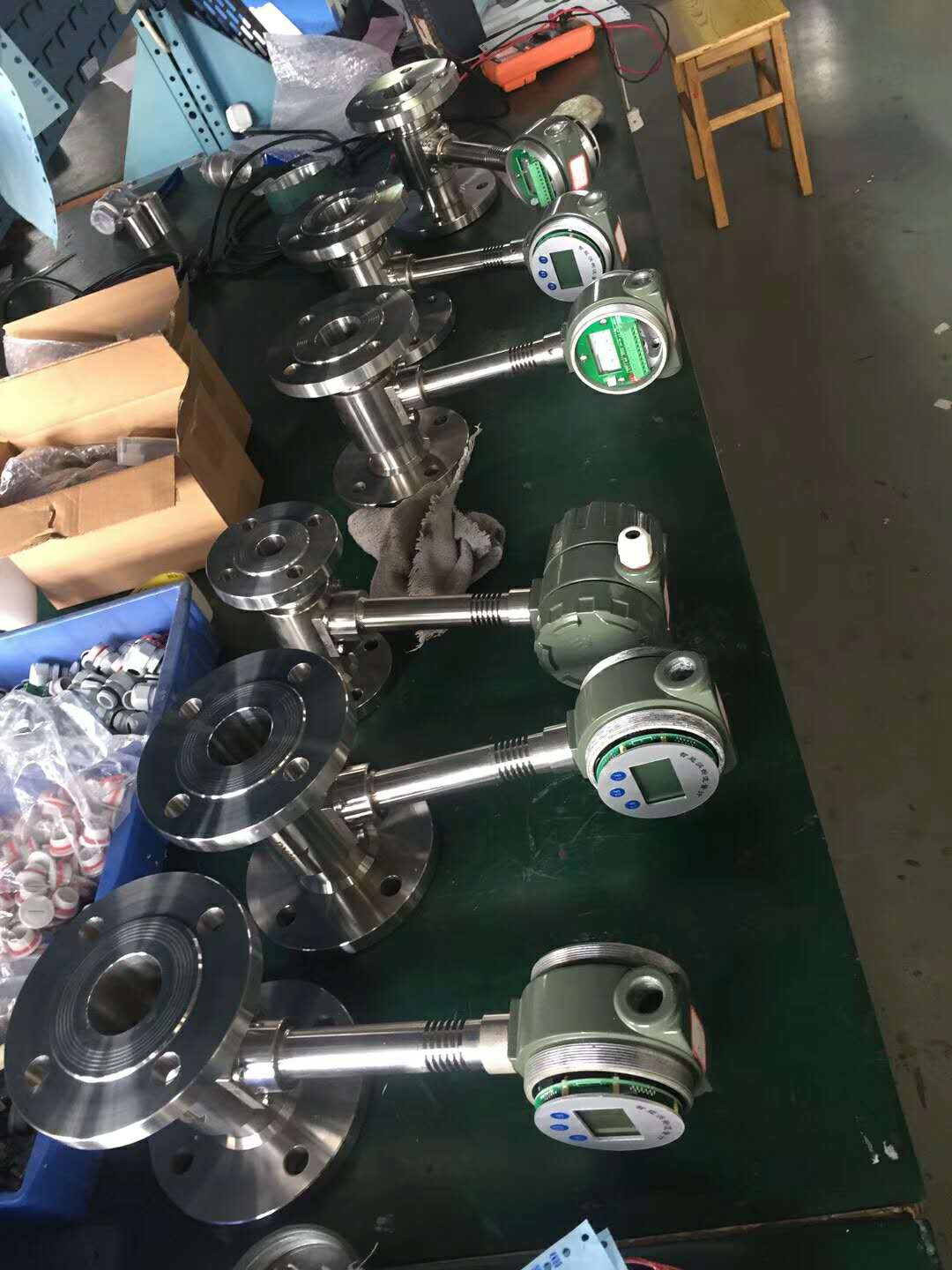 法蘭連接蒸汽渦街流量計